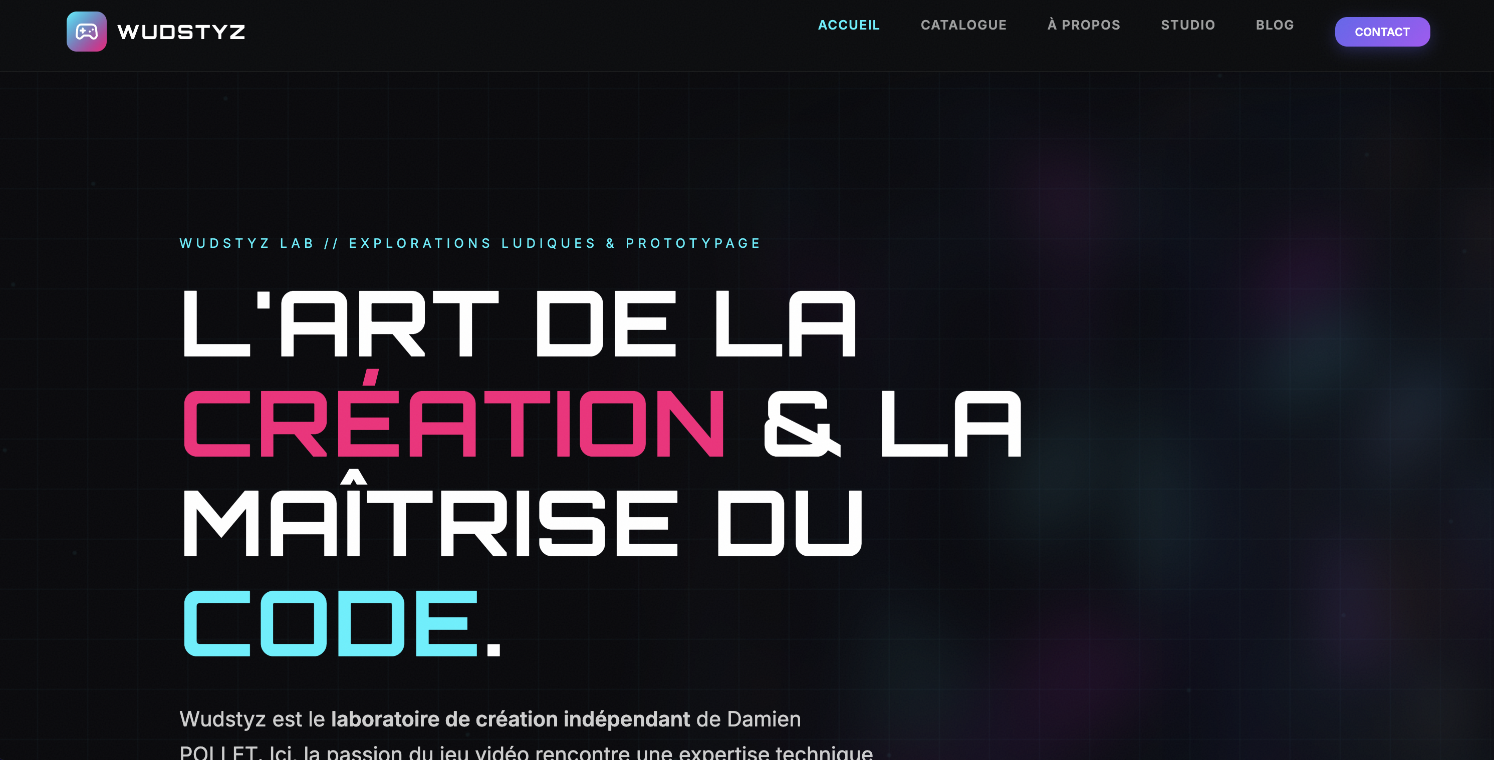 Wudstyz — Laboratoire digital et playground créatif